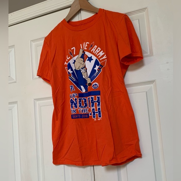 Mets 7 Line Toronto Trip T-Shirt July 4th 2018 - Picture 3 of 4